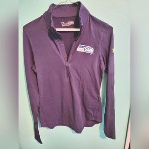 Seahawks zip up shirt
